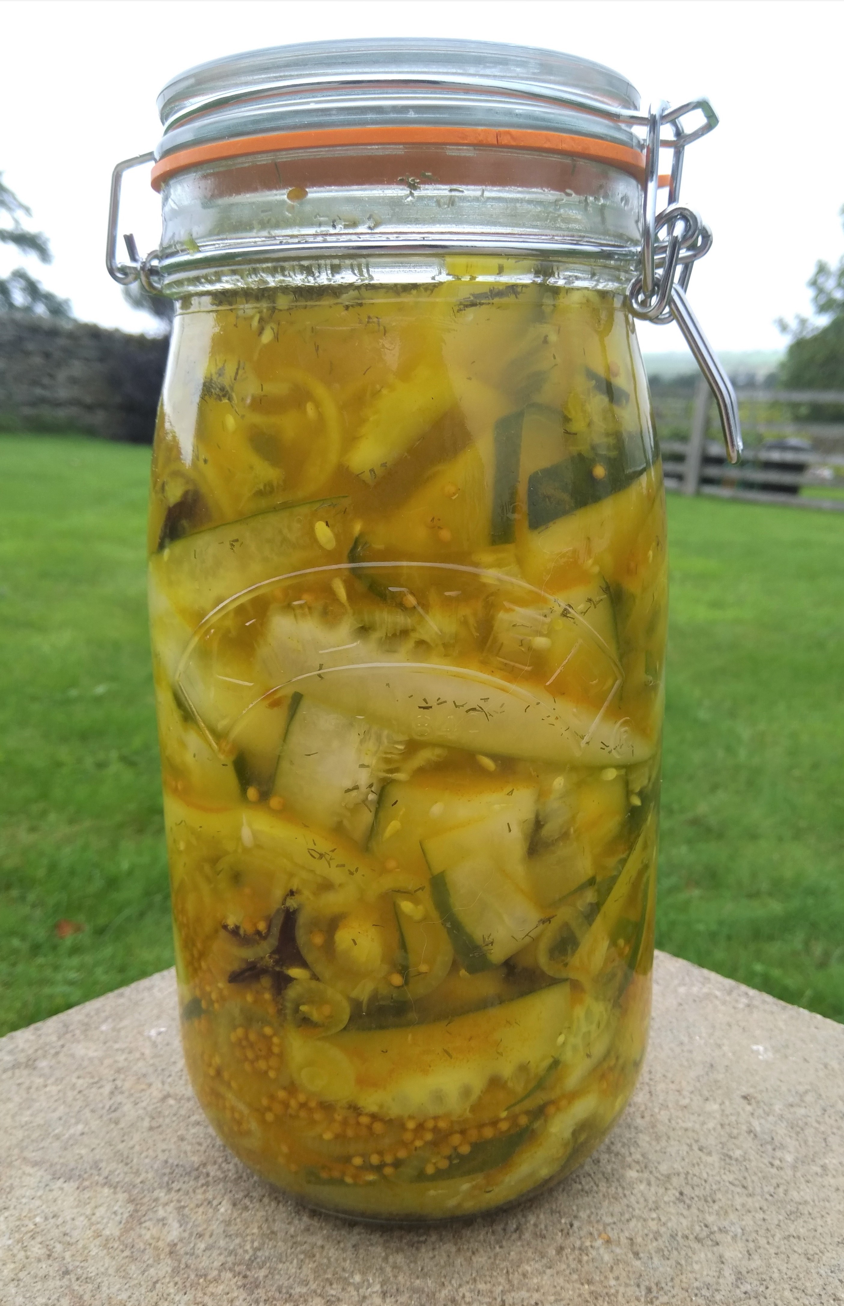 Recipe ideas from Barney market - Pickled Cucumbers